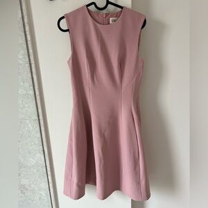 Eliza-J pink fit and flare dress